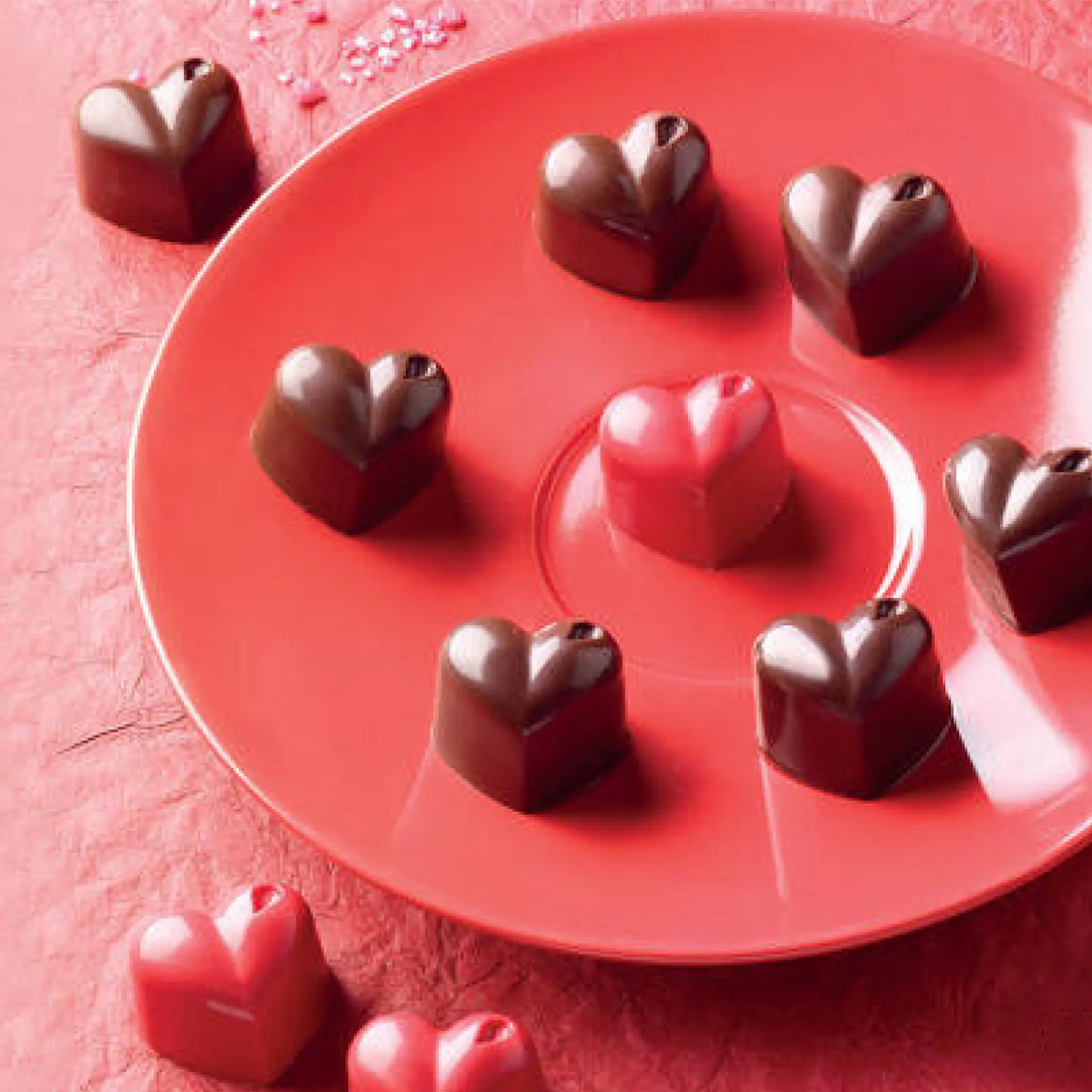 Silikomart Monamour silikonform för praliner 15 st á 10 ml