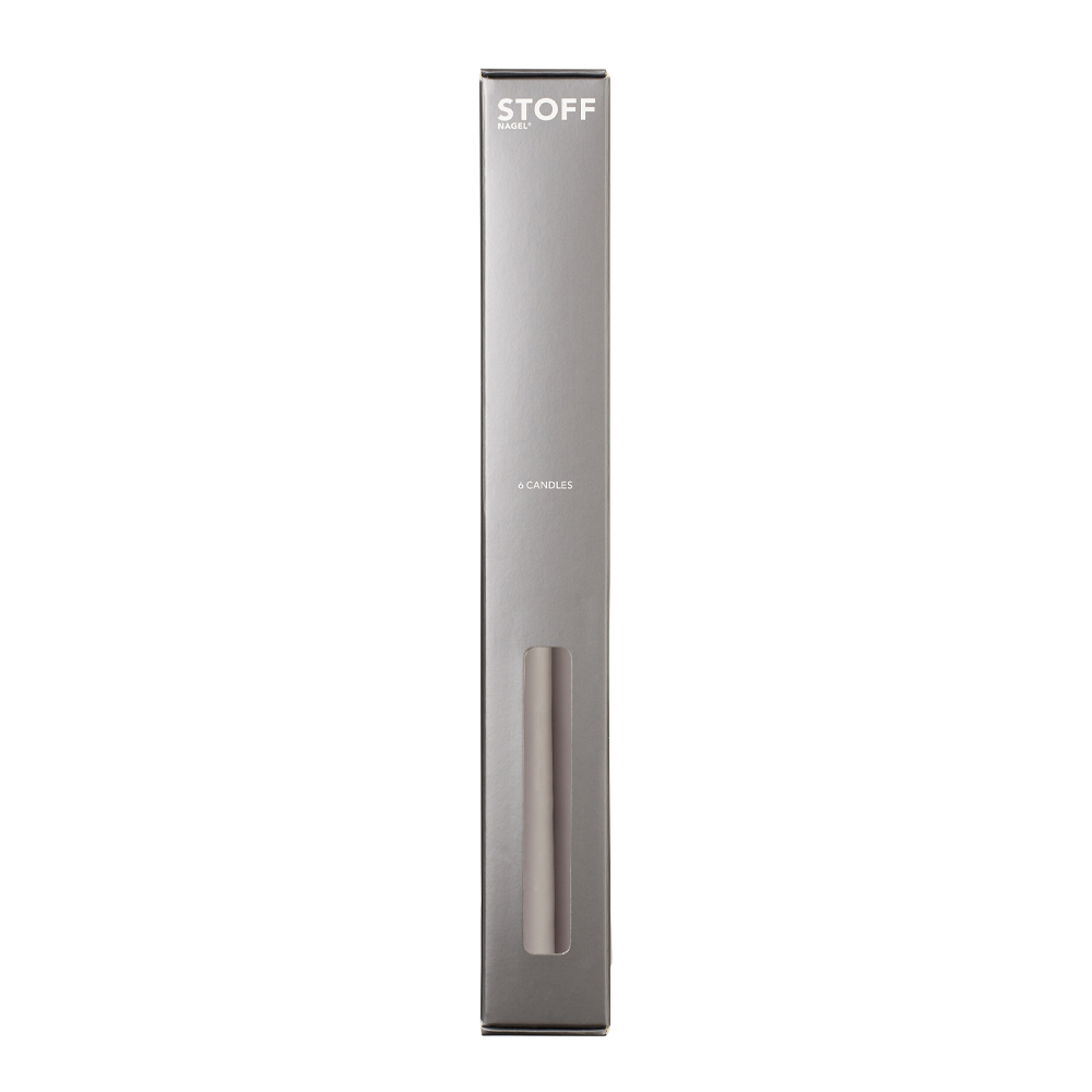 Stoff Nagel - Stoff Nagel Antiikkikynttilä 6 kpl Taupe
