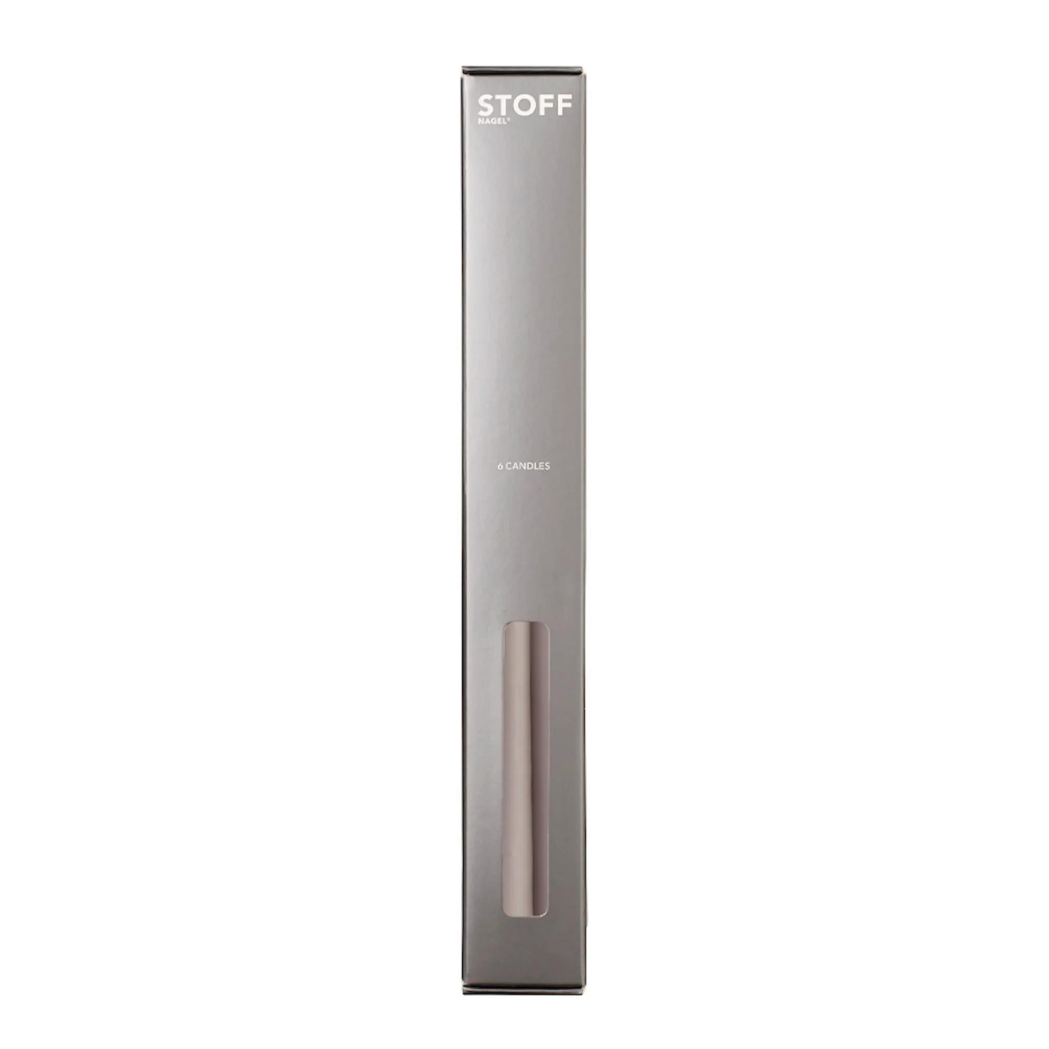 Stoff Nagel Stoff Nagel Kronljus 6-pack Taupe