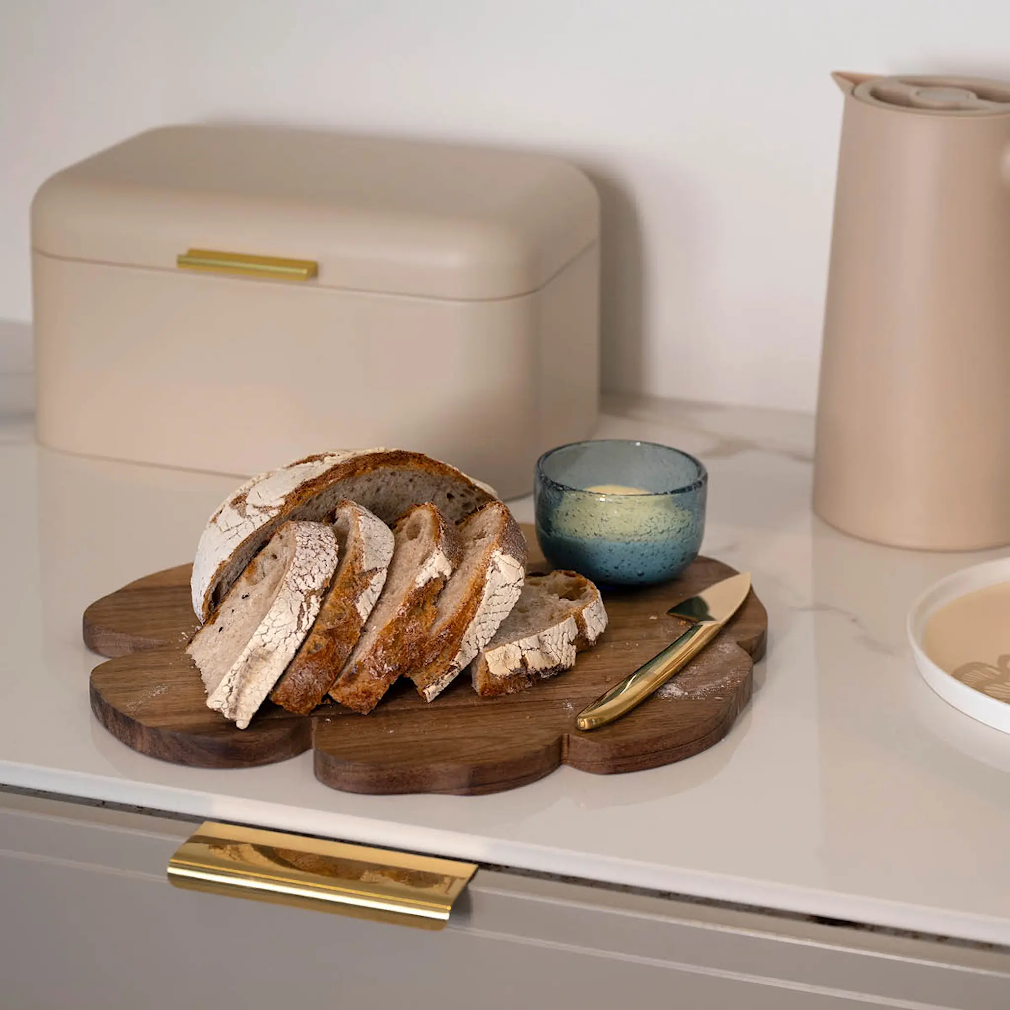 Maku Kitchen Life Brödlåda 30x19x16 cm beige