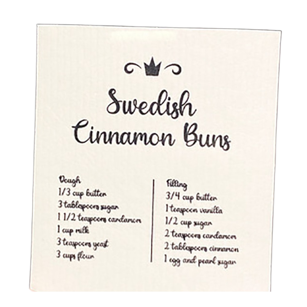 Mellow Design - Tiskirätti 17x20 cm Swedish Cinnamon Buns