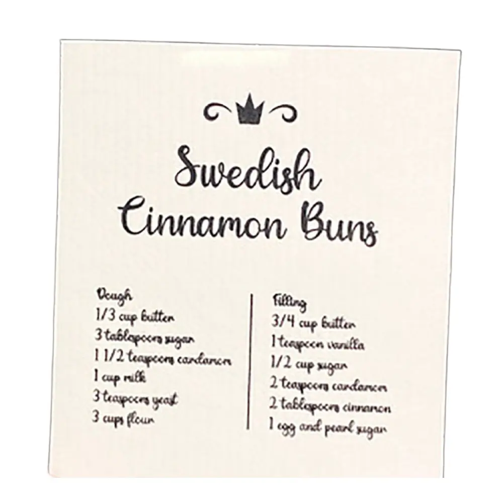 Tiskirätti 17x20 cm Swedish Cinnamon Buns