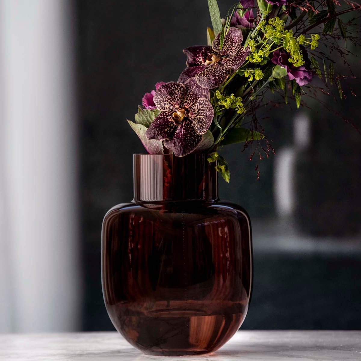 Magnor Family vase 26x18,5 cm brun