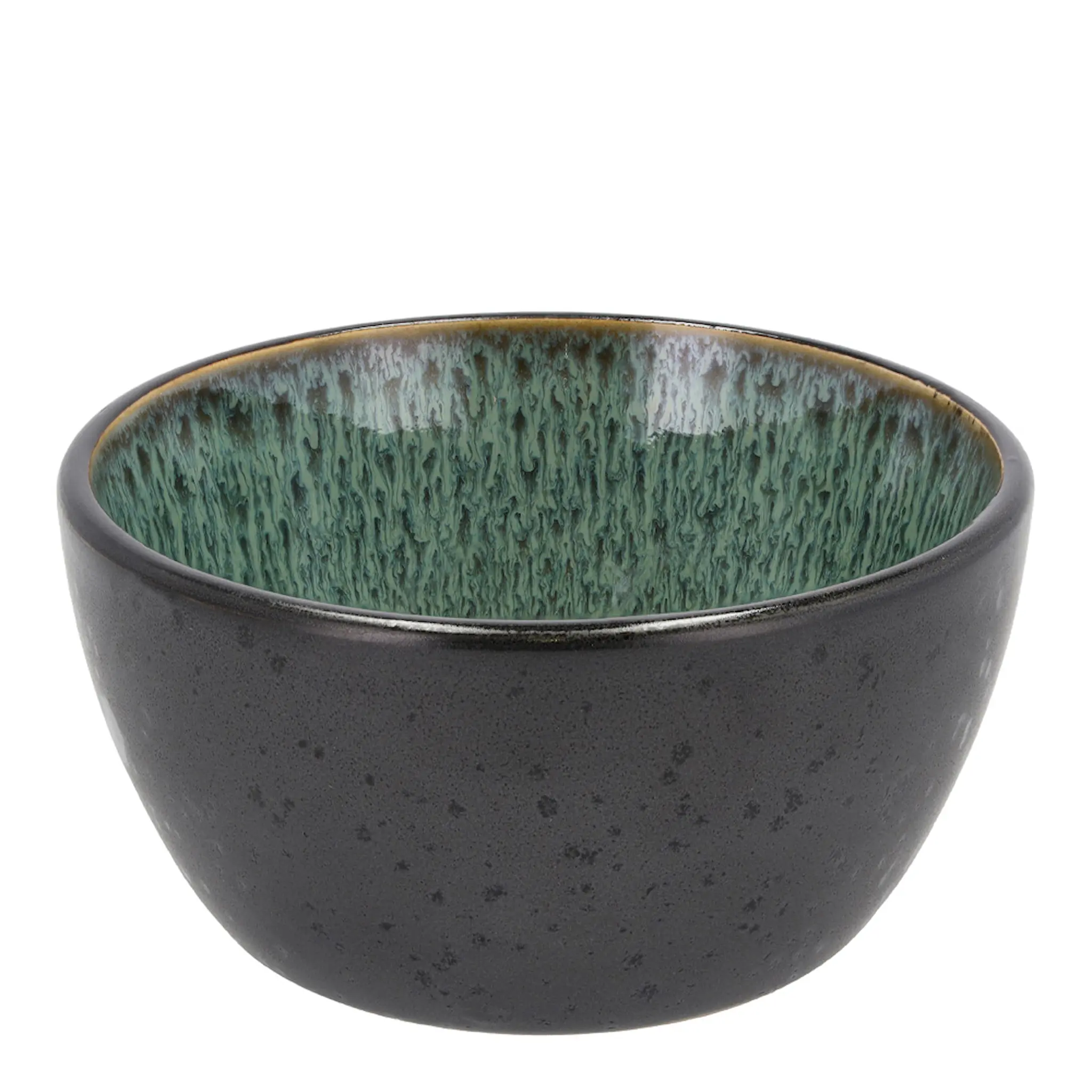 Bitz Skål 12 cm Svart/Grön