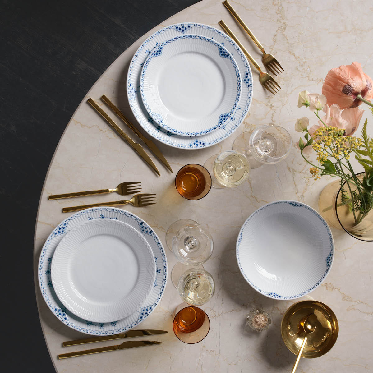 Royal Copenhagen Princess Tallrik 22 cm