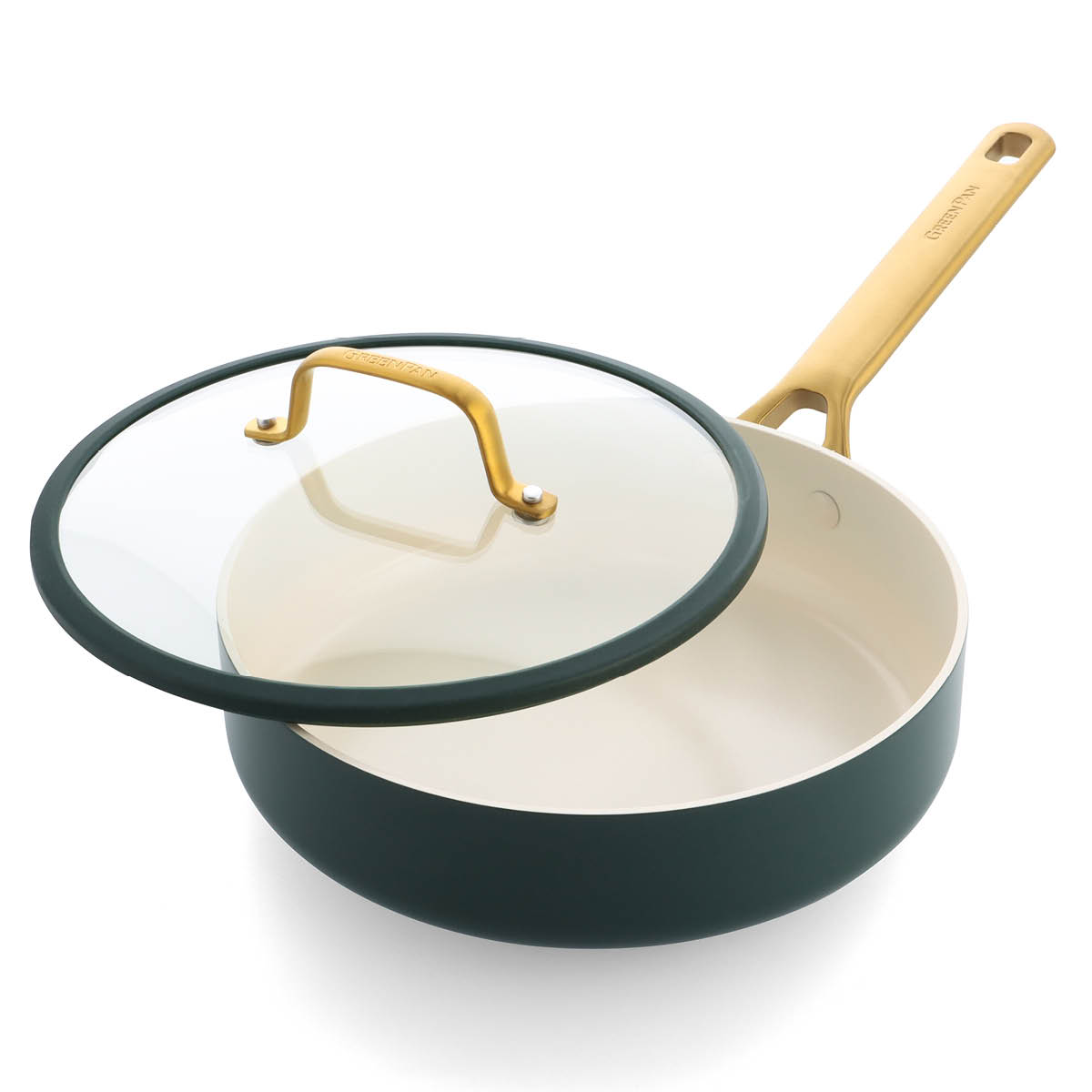 GreenPan Padova Reserve kattilasarja 10 osaa Pine Green