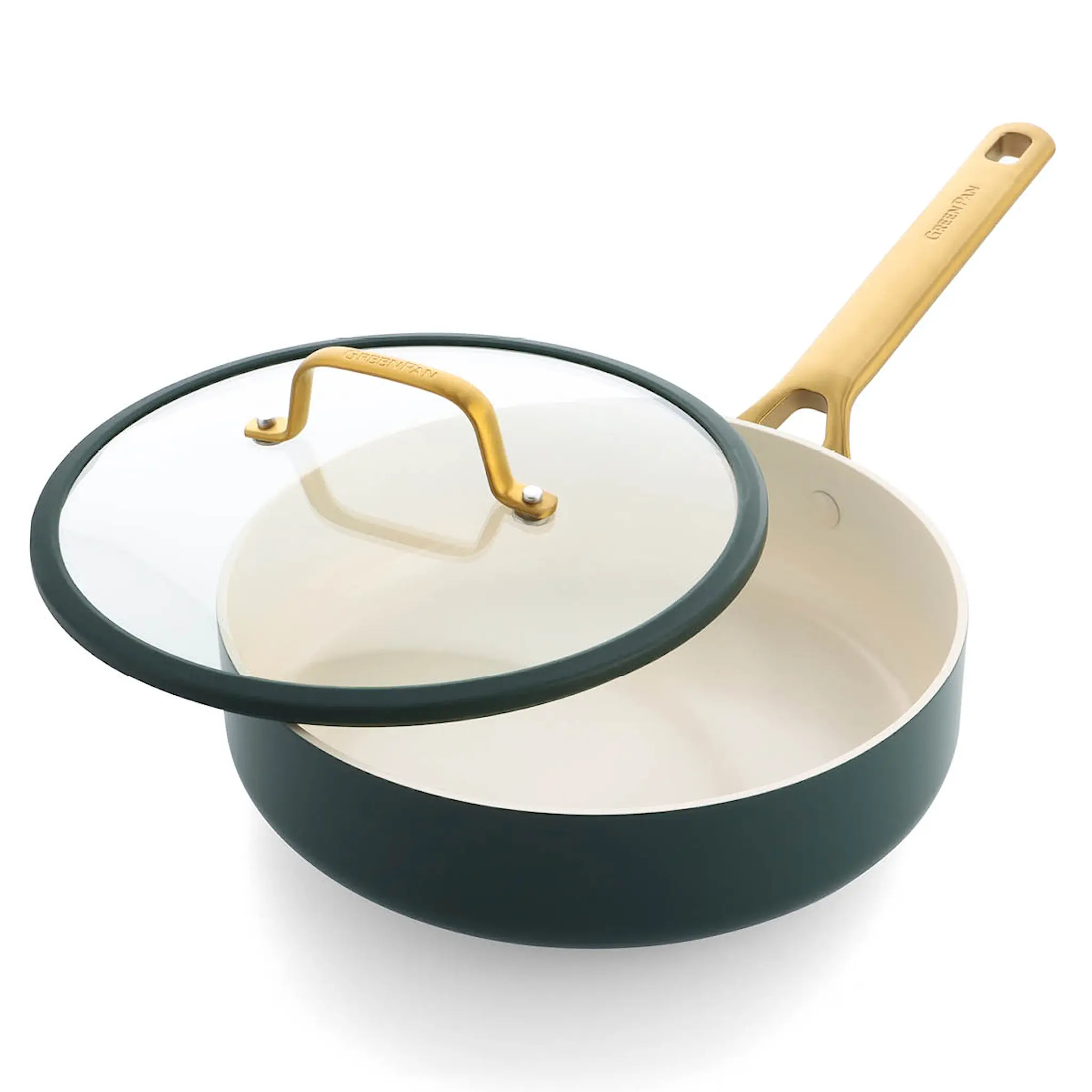 GreenPan Padova Reserve kattilasarja 10 osaa Pine Green