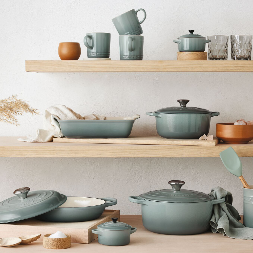 Le Creuset Heritage Uunivuoka 26 cm 2,4 L Sea Salt