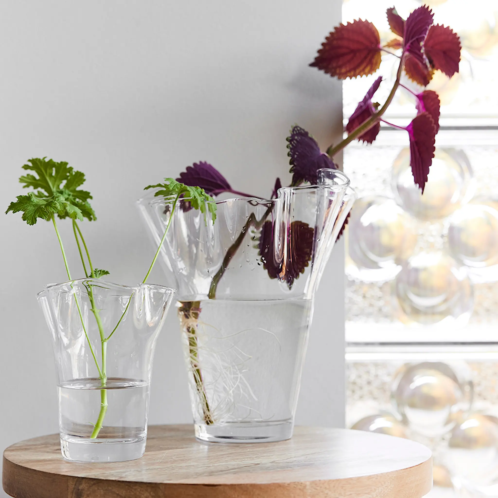 Sagaform Viva Vas 20 cm Klar