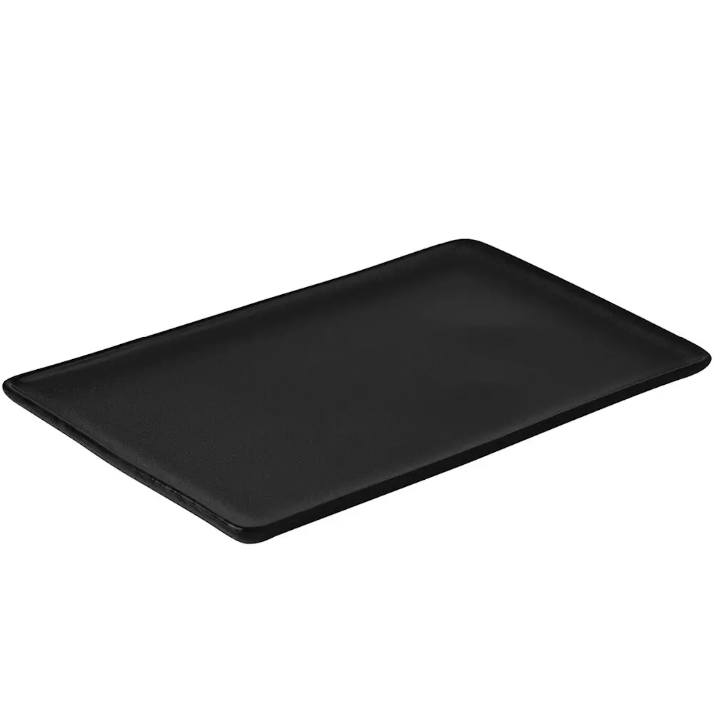 Raw Lautanen 31,5x20 cm Titanium Black