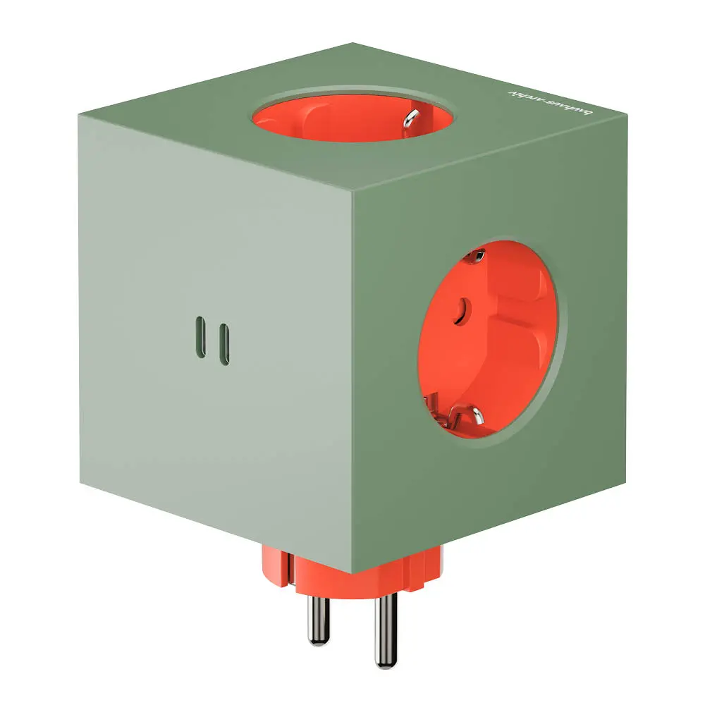 Square 2 Bauhaus Archiv USB-C Monipistorasia 30W Gecko Bloom