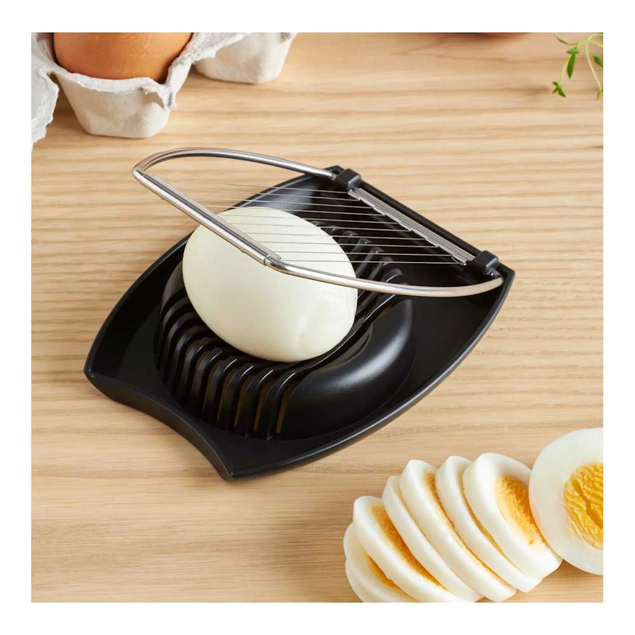 Gastromax Äggskivare 11 cm Svart