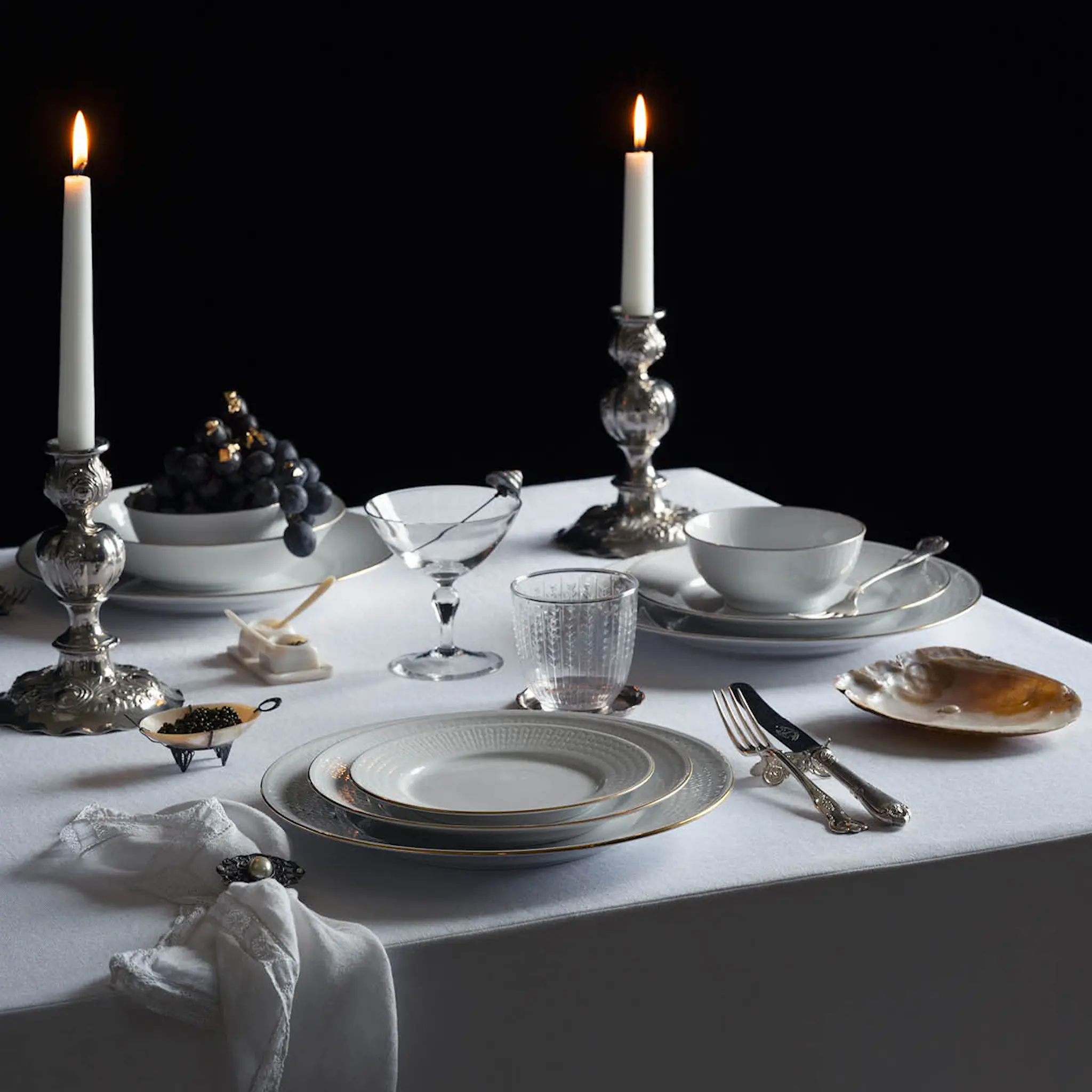 Rörstrand Swedish Grace Gala tallrik 17 cm vit