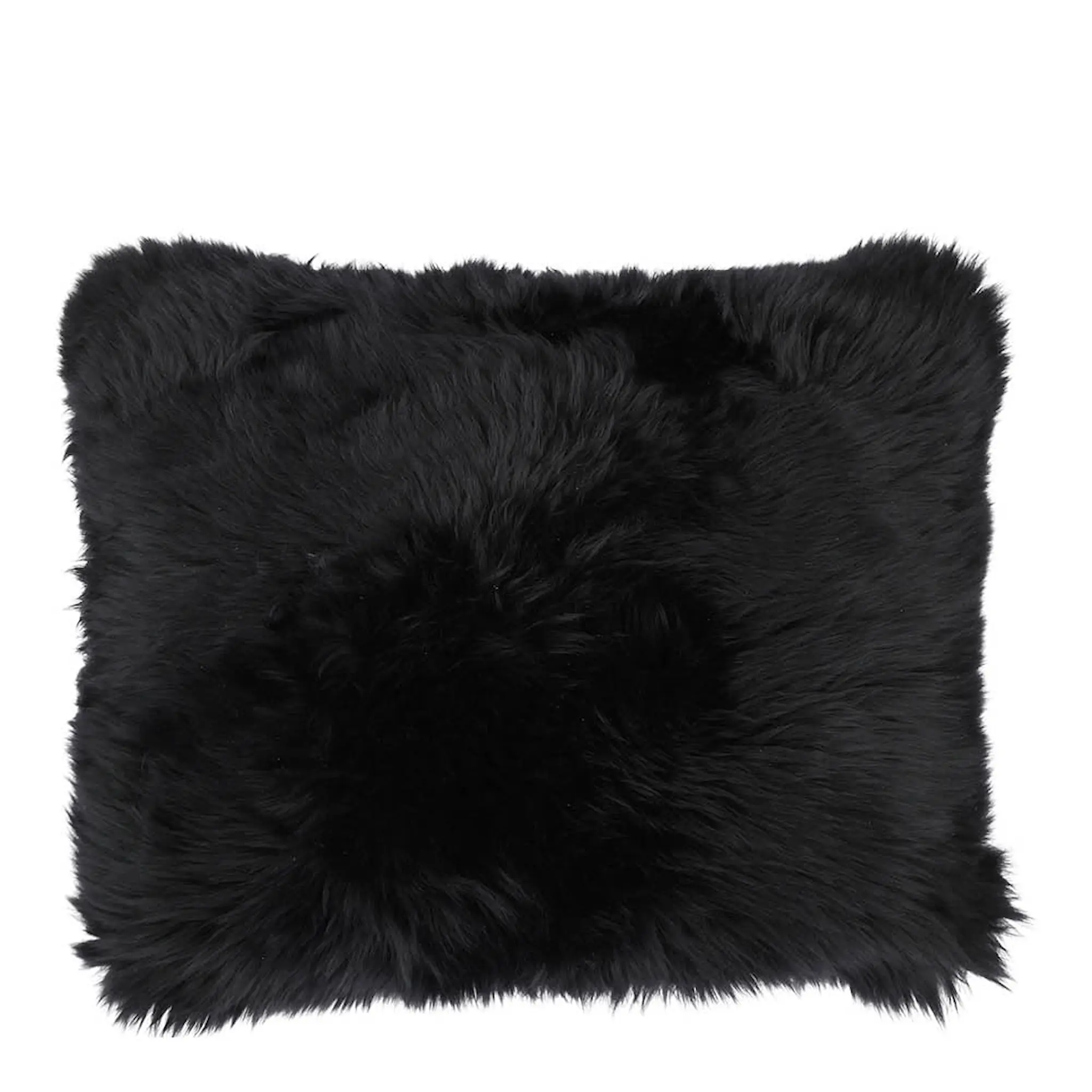 Natures Collection Tyynynpäällinen New Zealand pitkä villa 35x45 cm musta