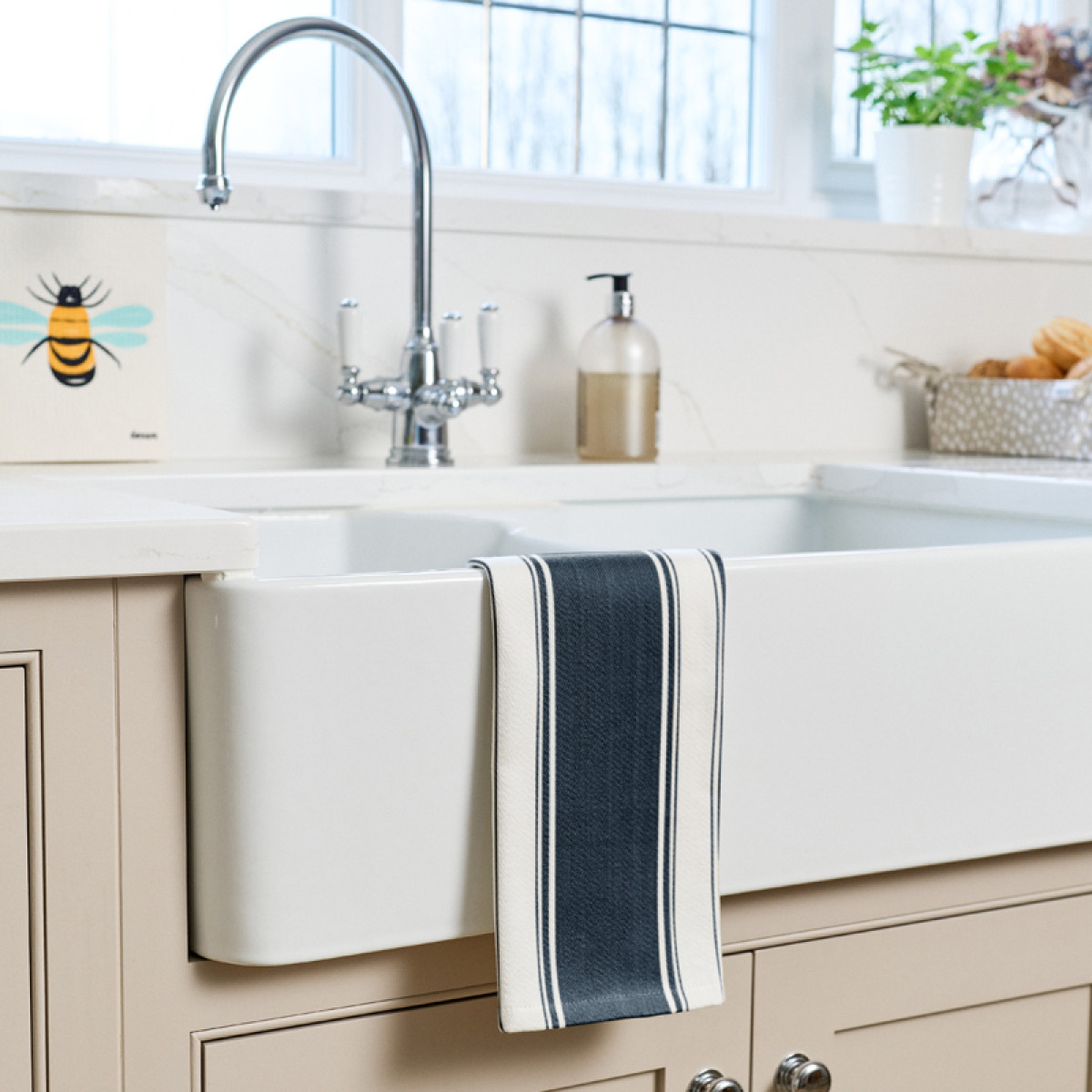 Dexam Love Colour Keittiöpyyhe 70x45 cm Tummansininen