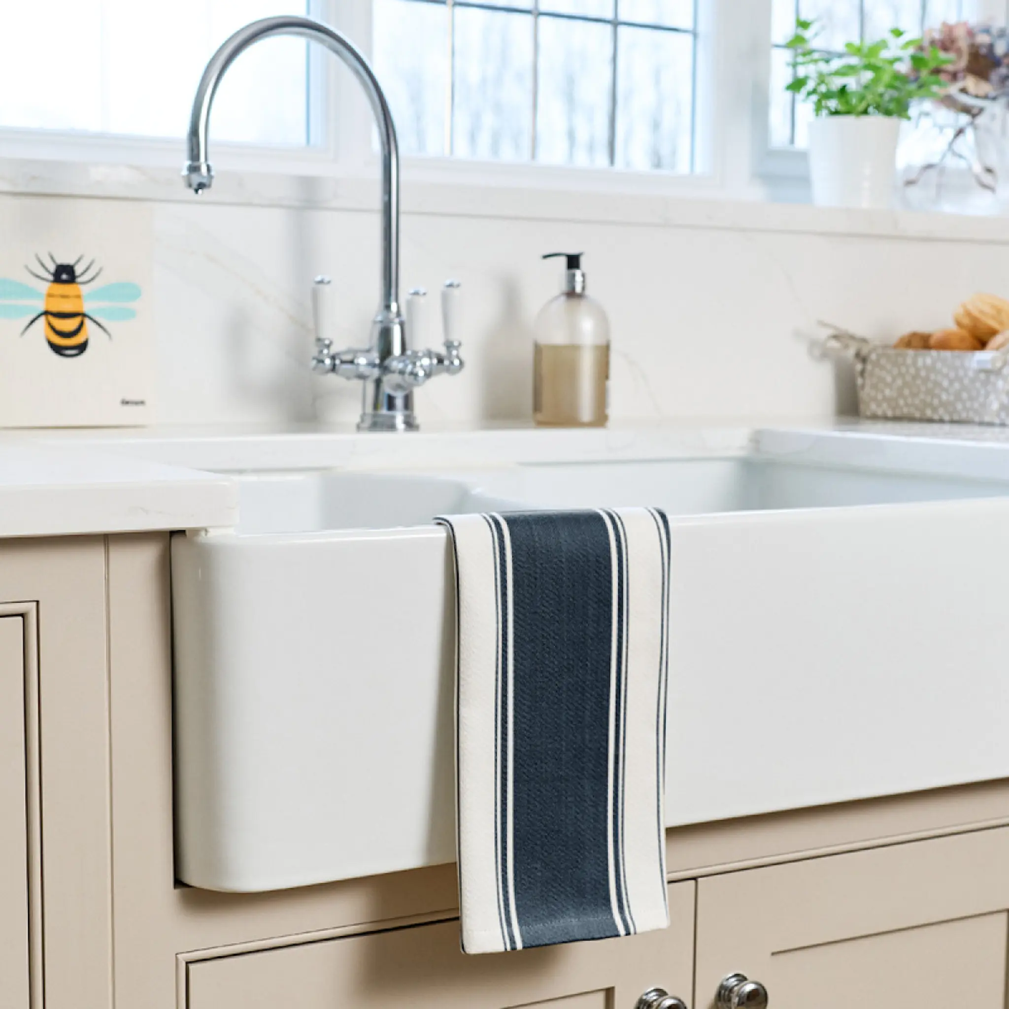 Dexam Love Colour Keittiöpyyhe 70x45 cm Tummansininen