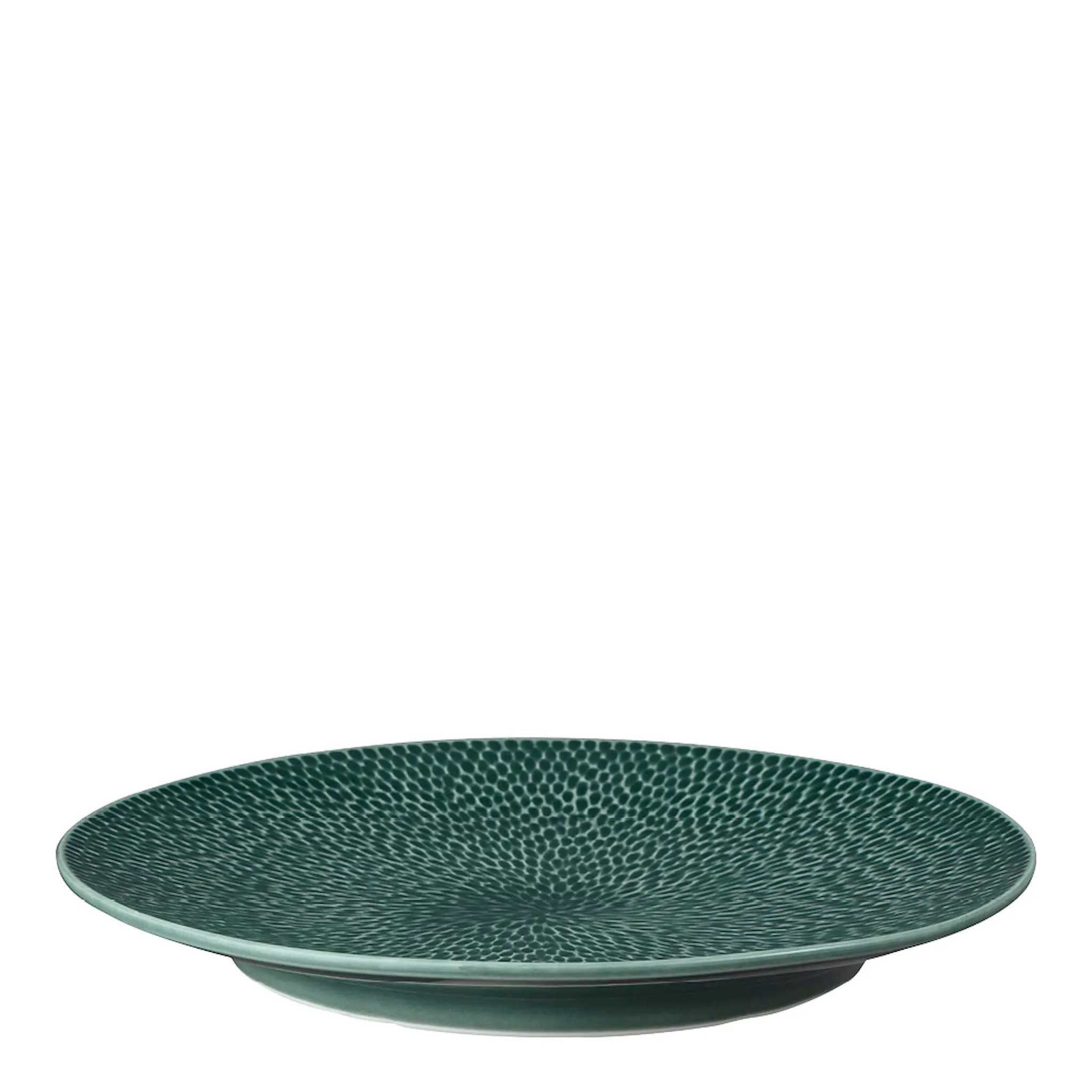 Denby Carve Green tallrik 27,5 cm grön