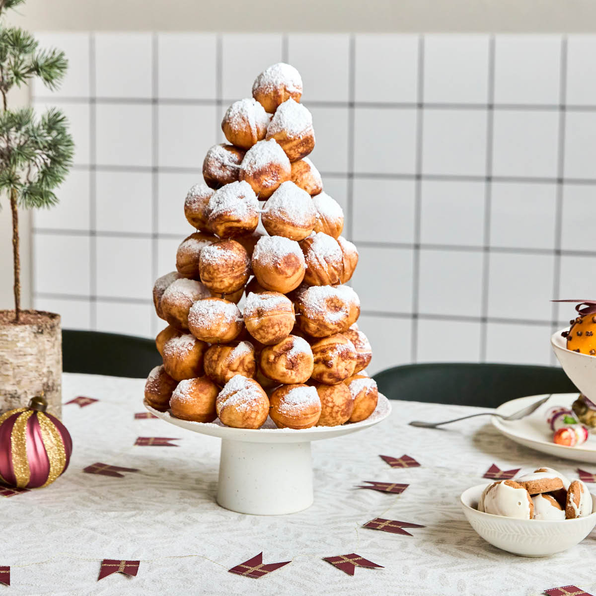 House Doctor Serve kakefat 23 cm off-white