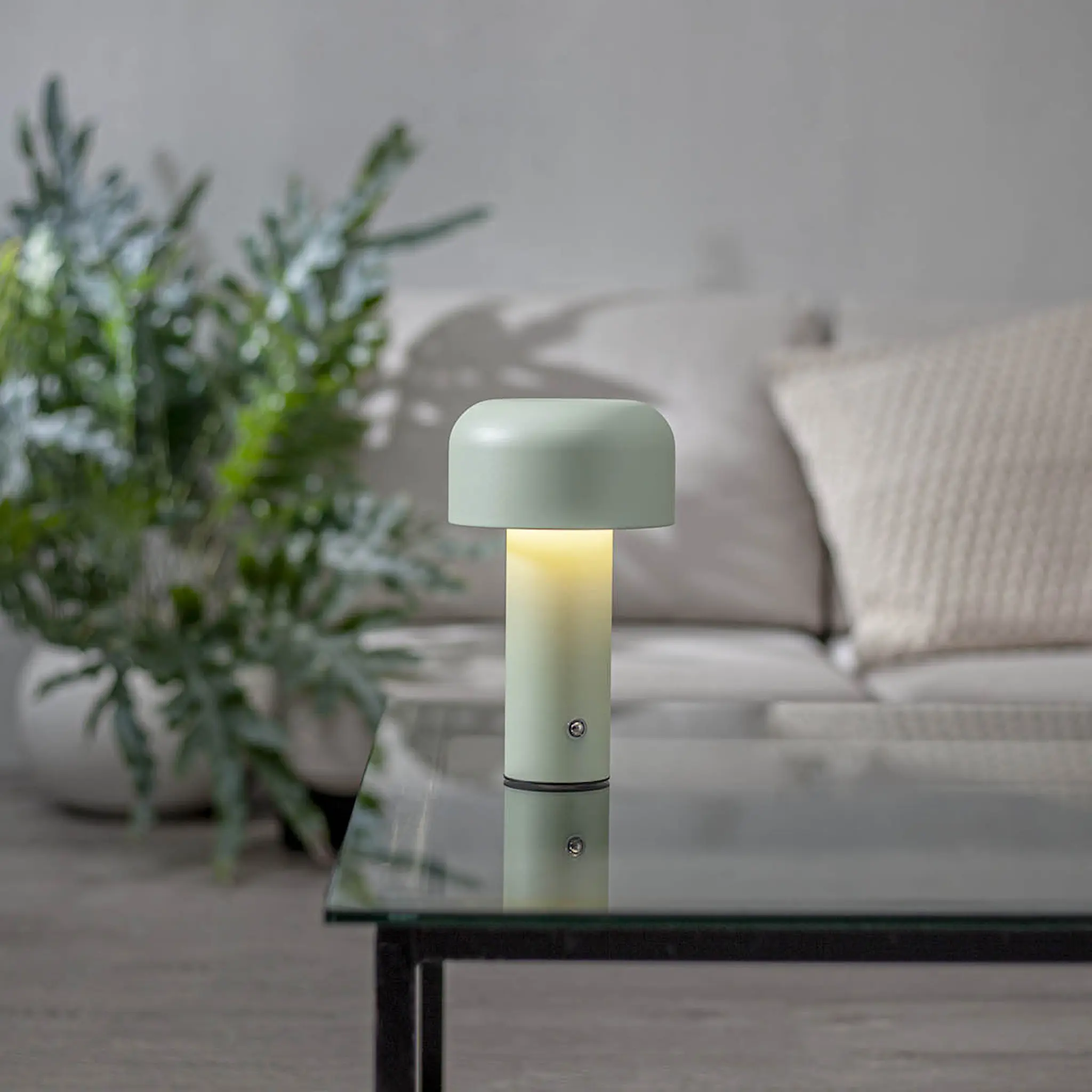 Star Trading Bobby bordslampa 803-03 21,5 cm grön