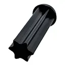 Bread Buddies brödform stjärna 22 cm svart