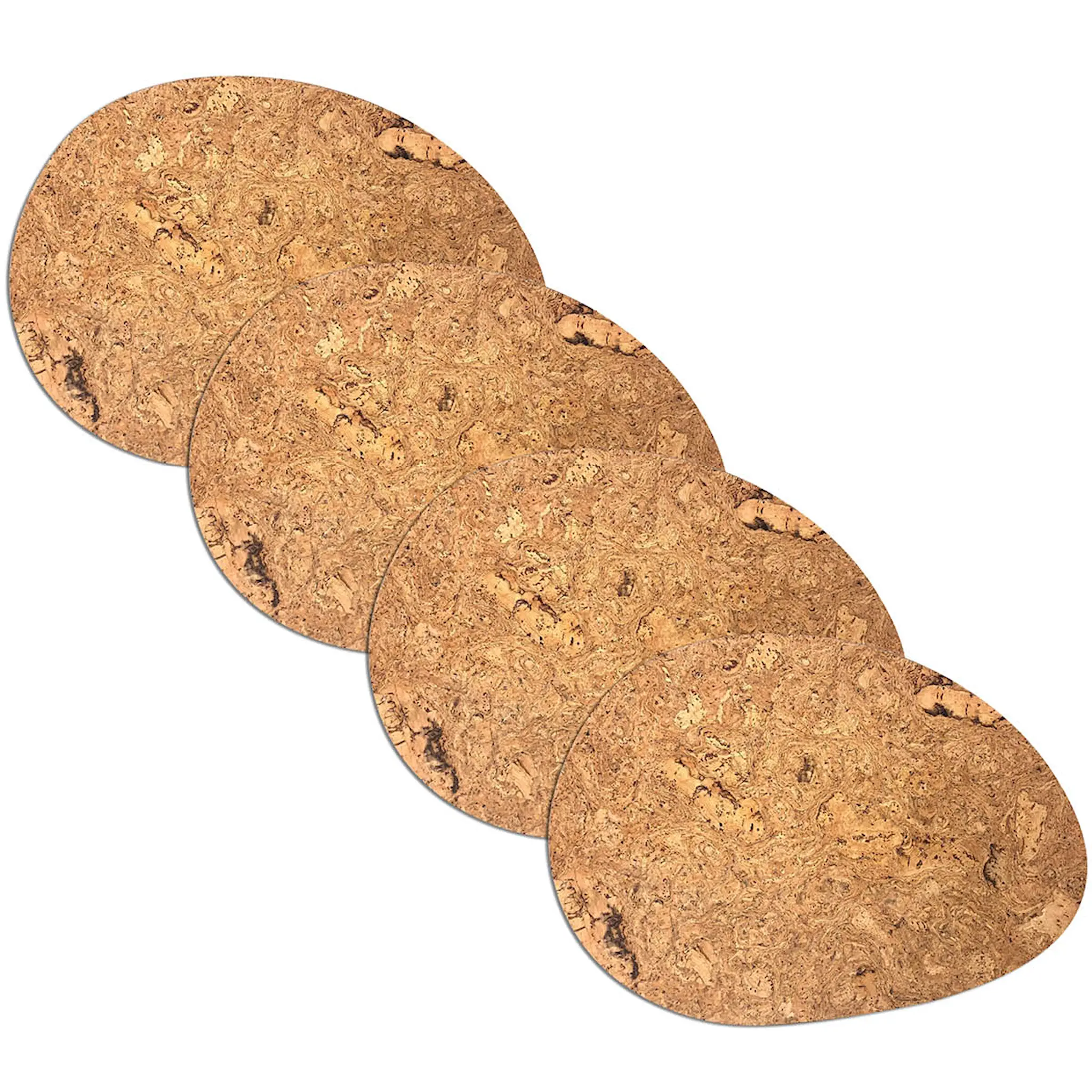 Stiernholm Kork underlägg 4-pack organisk