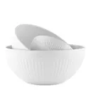 Legio Nova Skålset 0,5/1,8/3,2 L 3 delar Vit