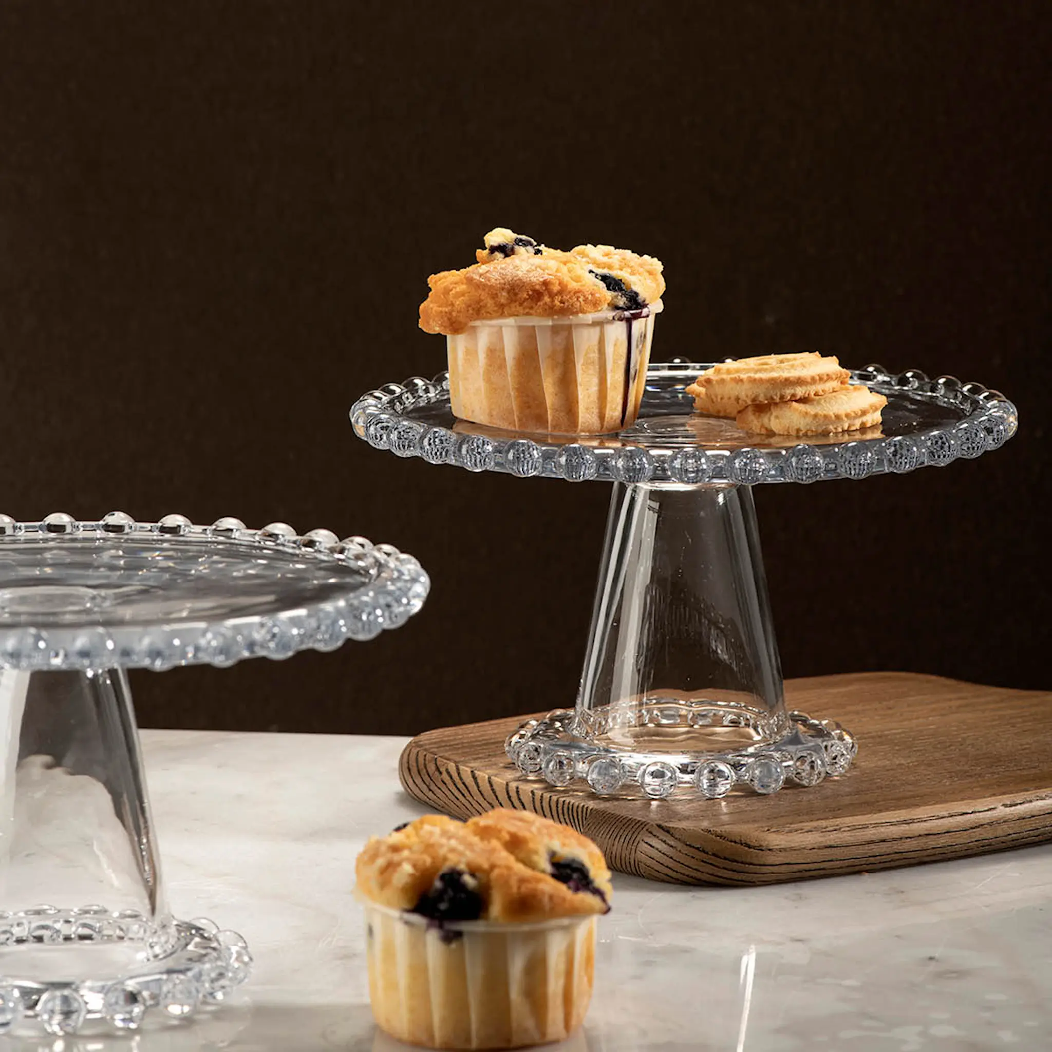 Stiernholm Dolce tårtfat på fot 21 cm klar