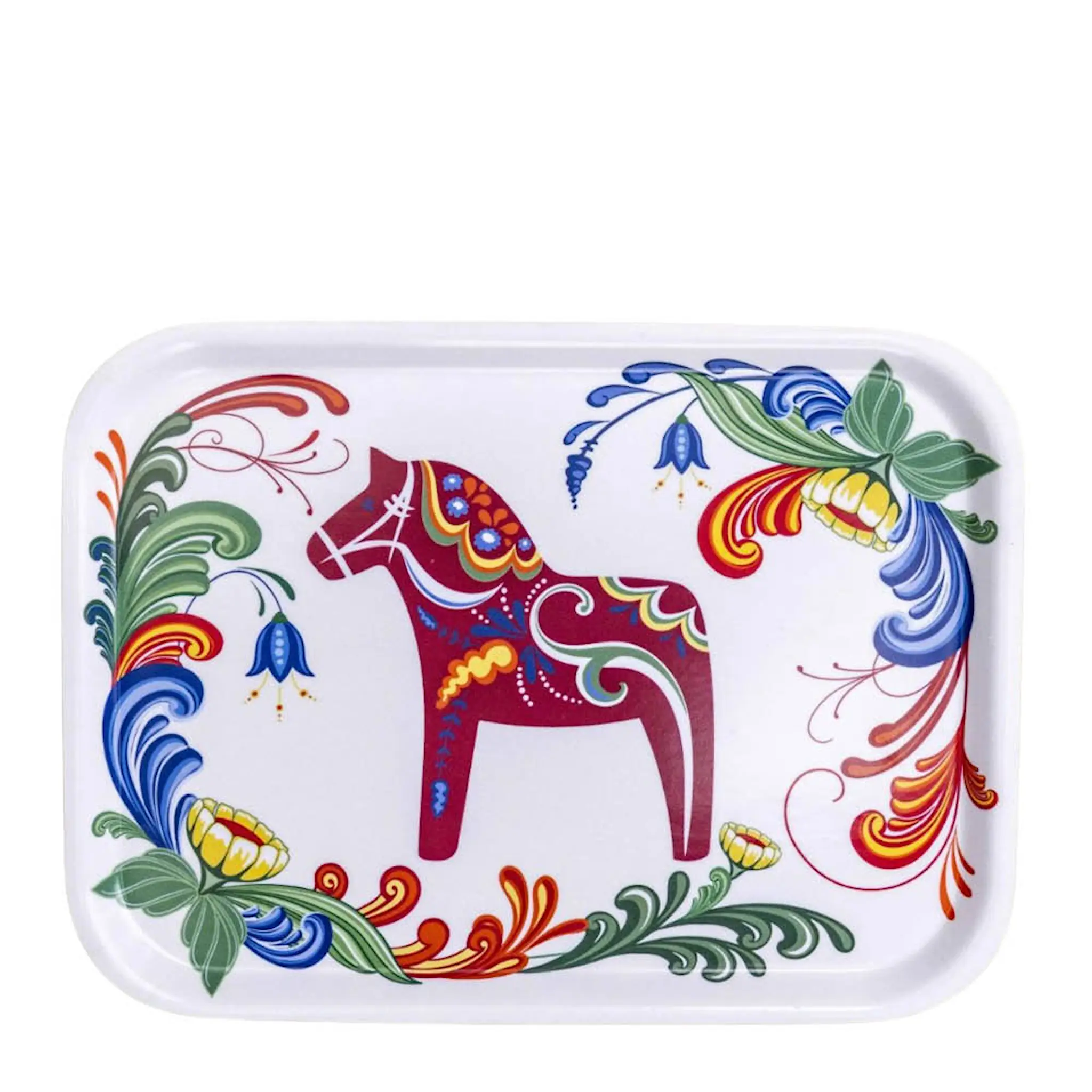 Citronelles Dalom frukostbricka 27x20 cm vit