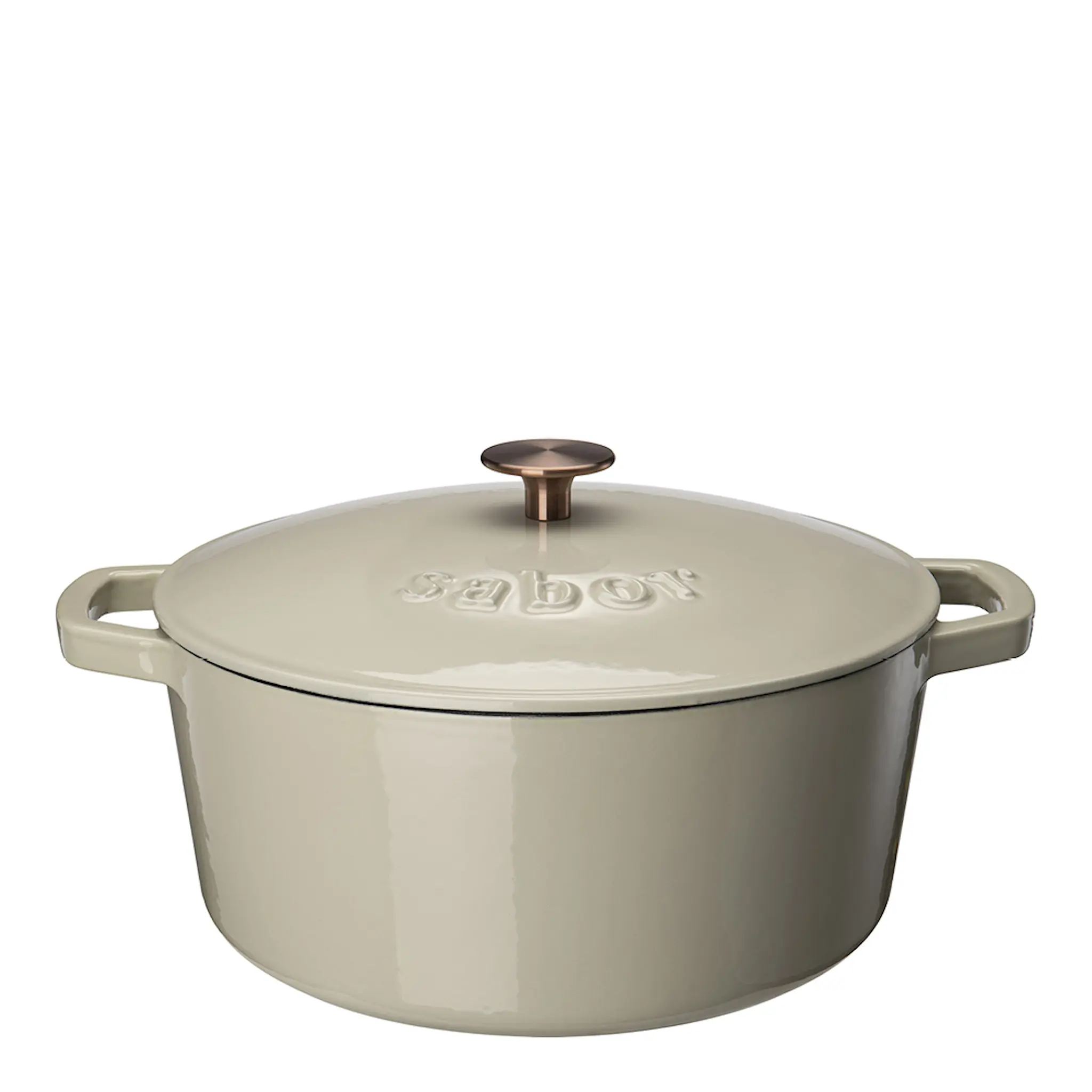 Sabor Gjutjärnsgryta 6,7 L varmgrå
