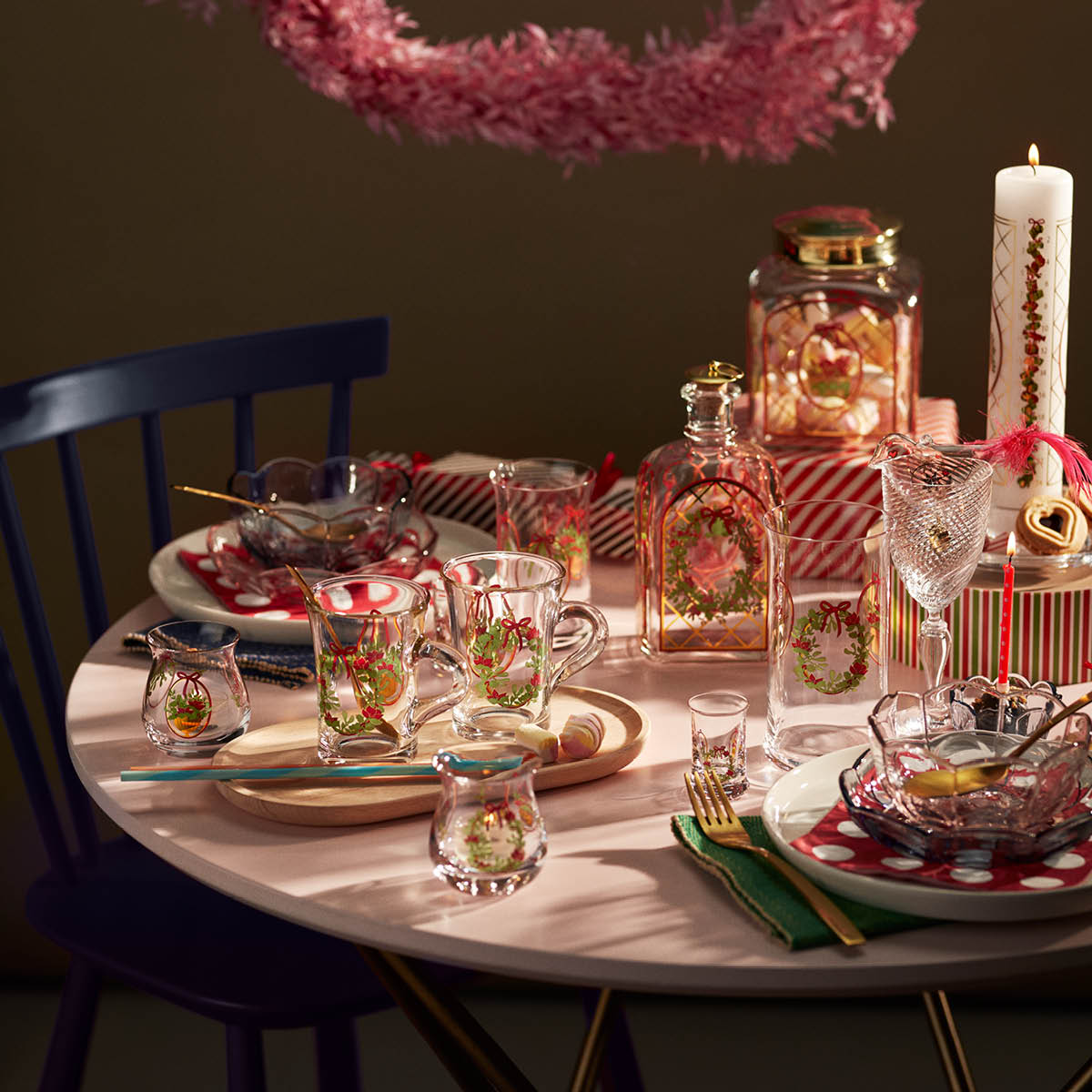 Holmegaard Jule ølglass 2025 50 cl