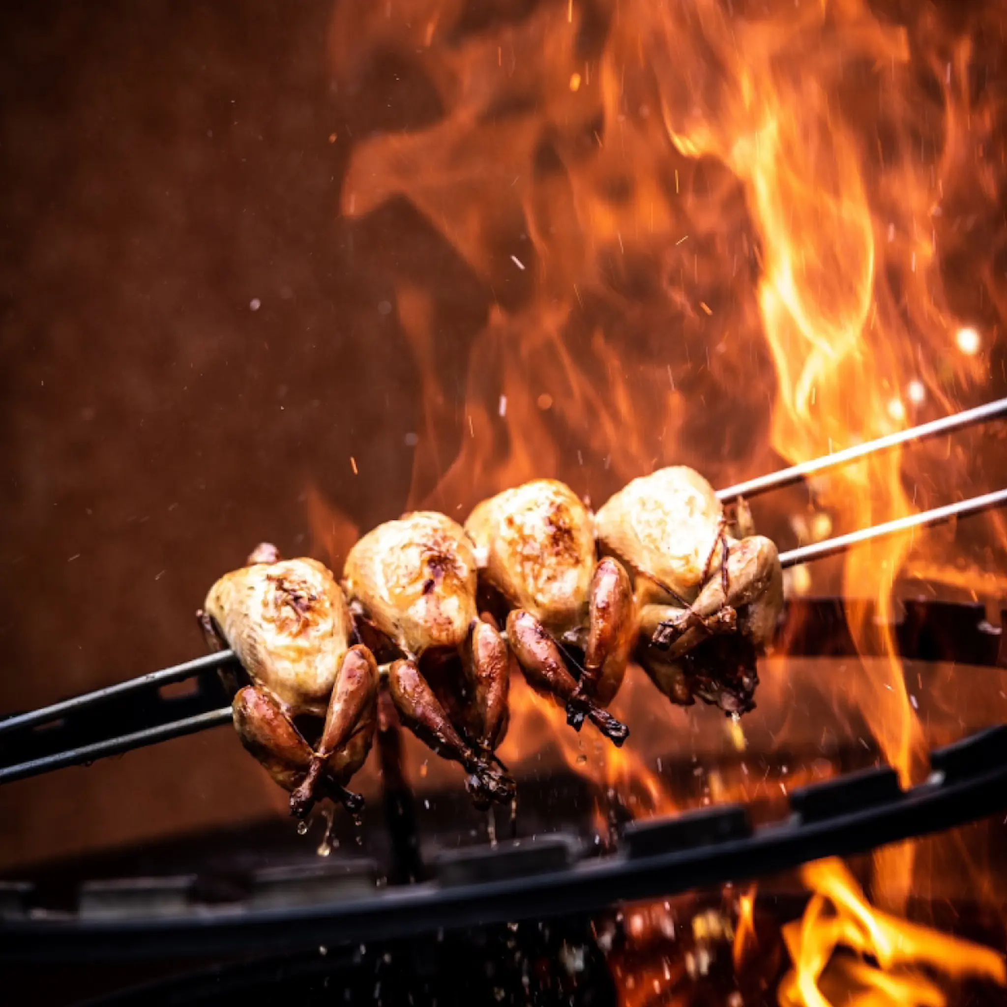 Forged Grillspett 50 cm churrasco