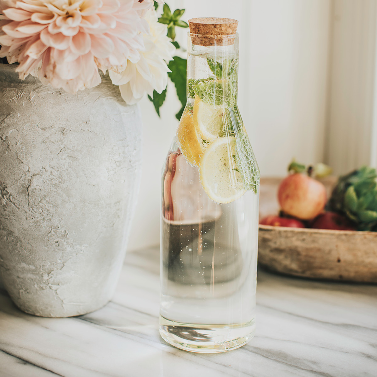 Dorre Sunnanö glasskaraffel 1 liter klar