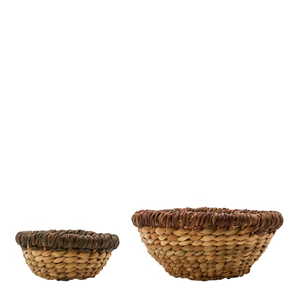 Logan korg 2 delar 14 + 21 cm natur