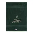 Original handduk Happy Holidays 50x70 cm juniper