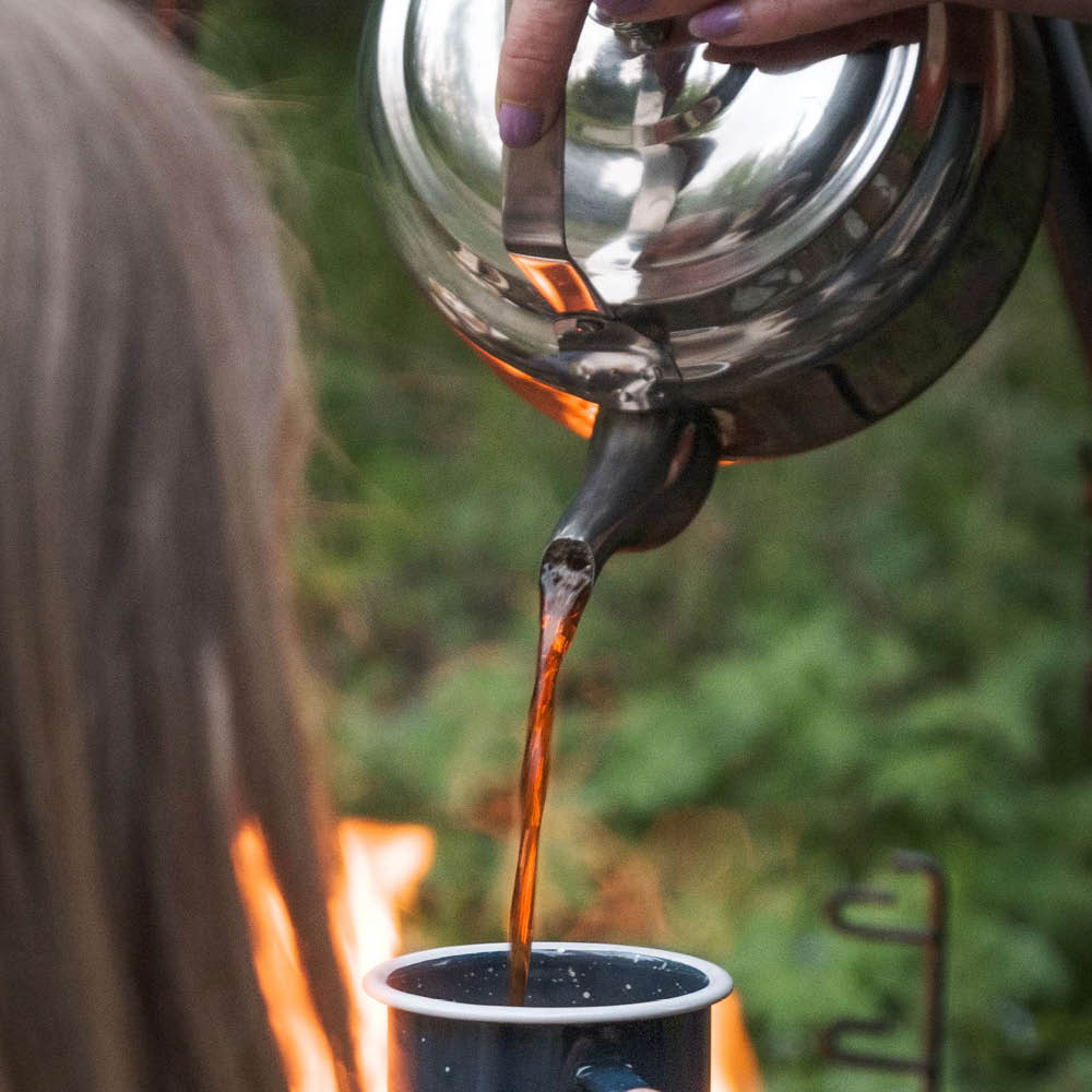 Espegard Kahvipannu nuotiolle 2,5 L Ruostumaton teräs