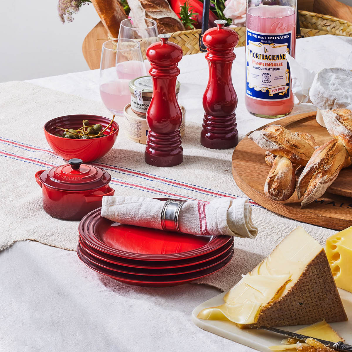 Le Creuset Signature tallerken 22 cm cerise