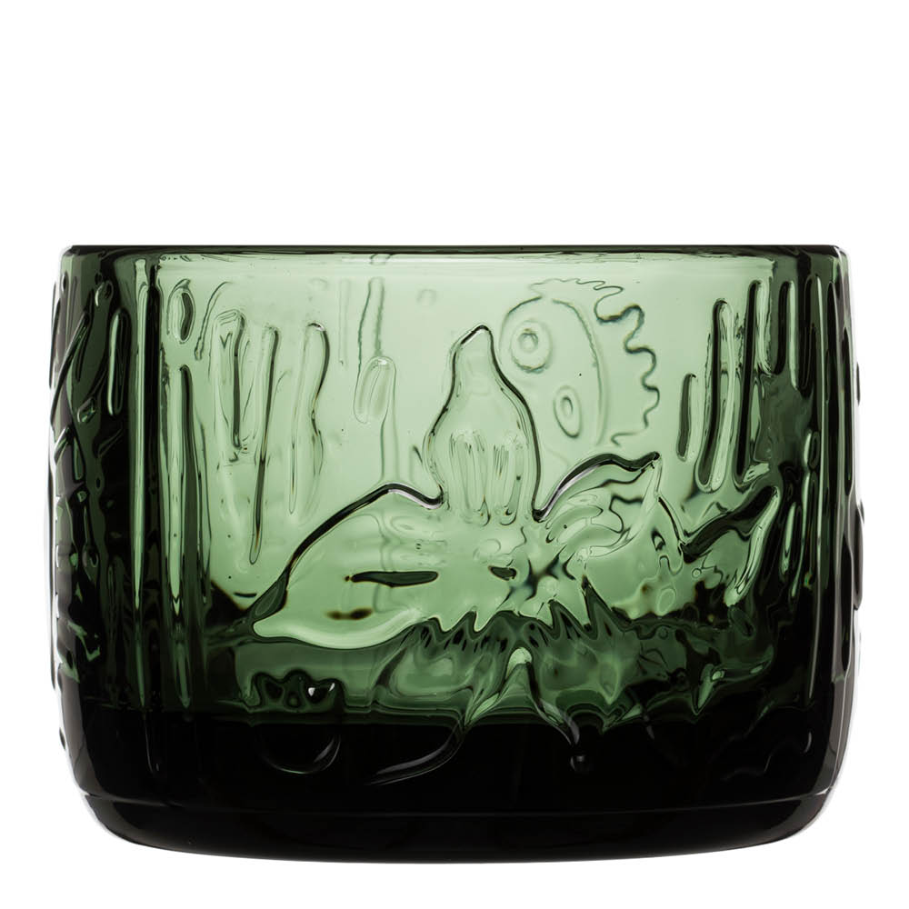 Moomin Iittala Mummi lyslykt 5,8 cm furugrønn