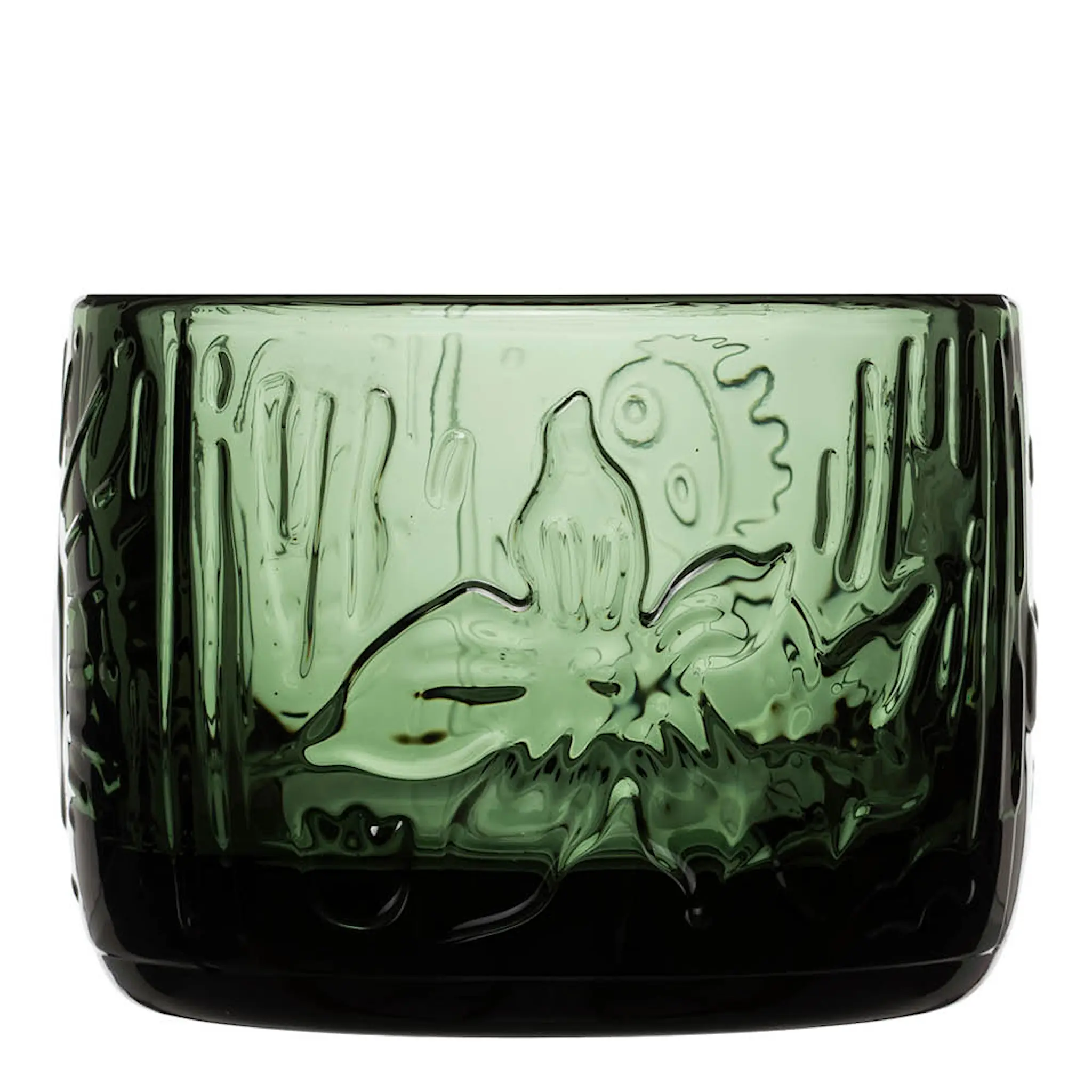 Moomin Iittala Mummi lyslykt 5,8 cm furugrønn
