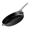 Stekpanna Kolstål med löstagbart handtag 28 cm