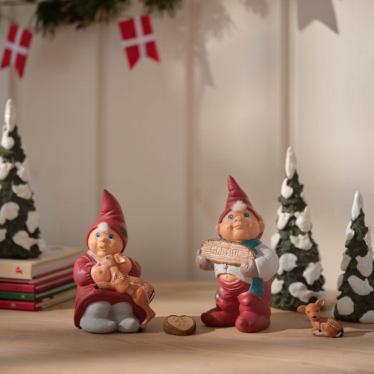 Klarborg Tomtepar Elvin & Emmelie 13,5 cm årstomtar 2025