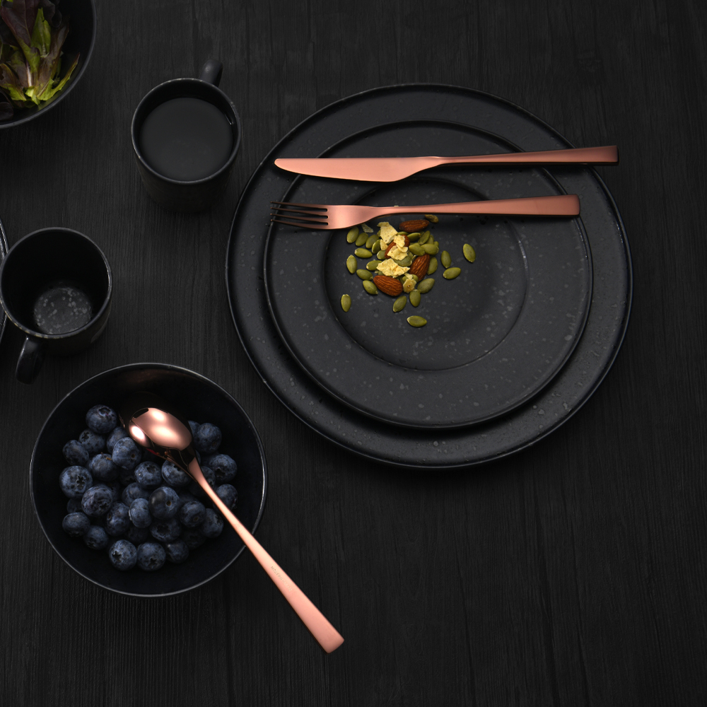 Modern House Black Rose Bestickset 16 delar Koppar