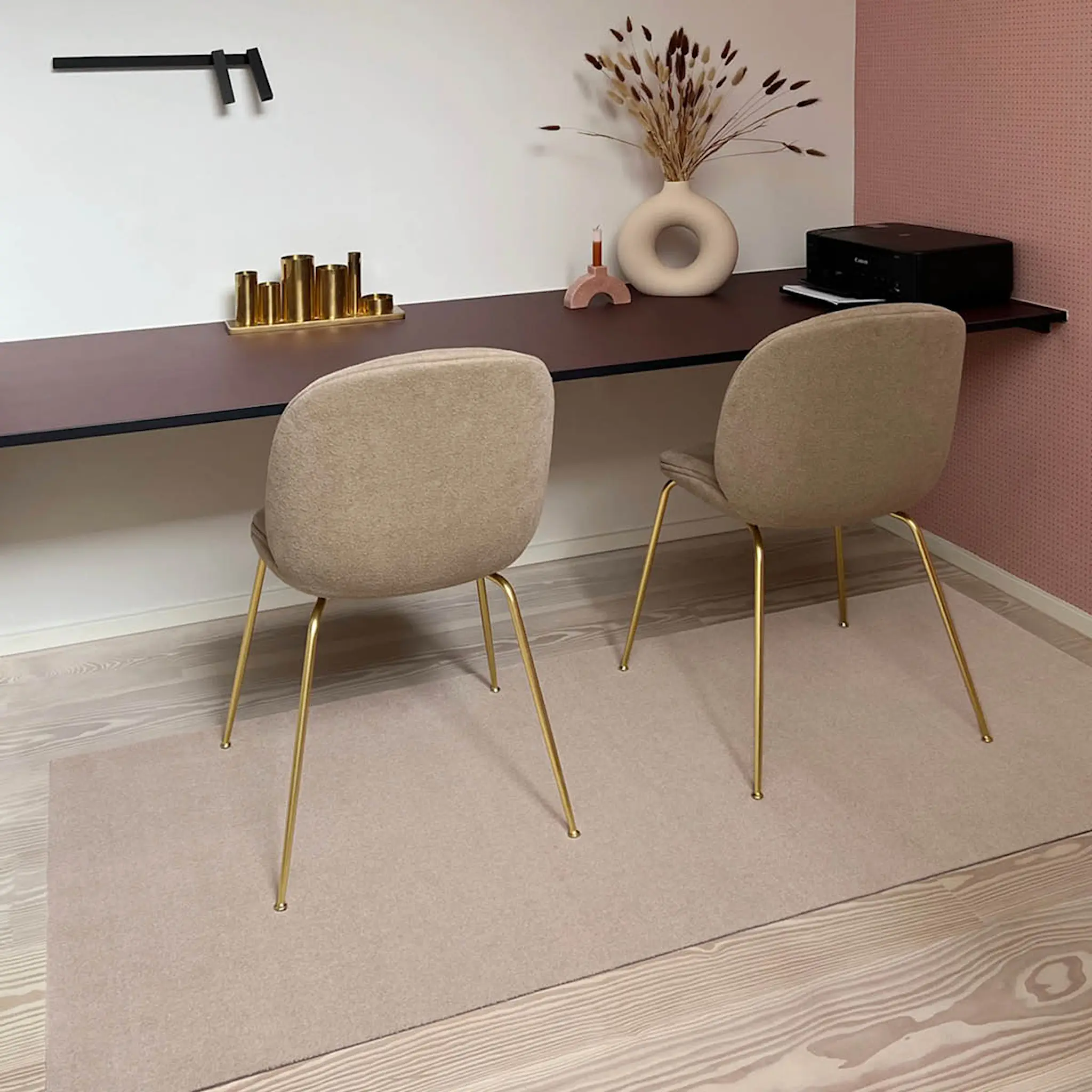 Tica Copenhagen Unicolor golvmatta 200x90 cm ivory