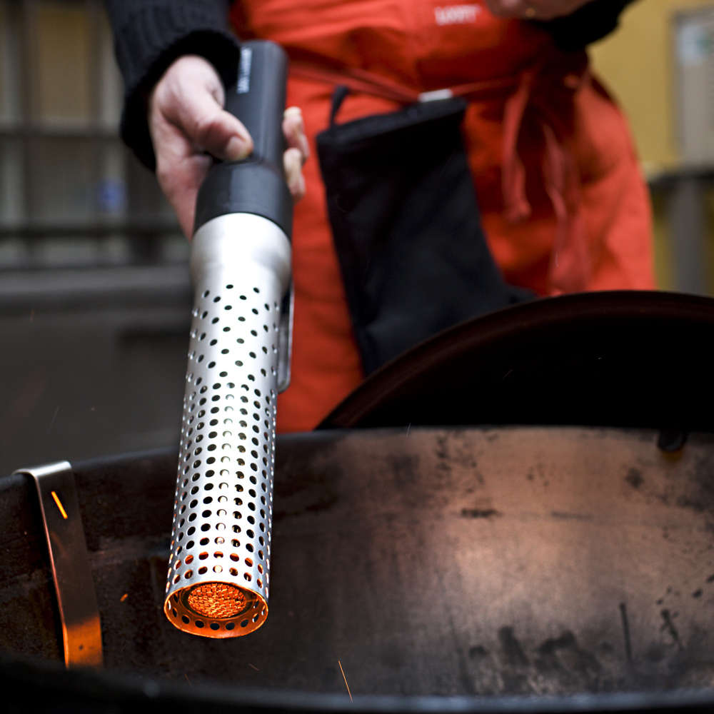 Looft Looftlighter Classic elektrisk grilltändare 46x7 cm svart/grå