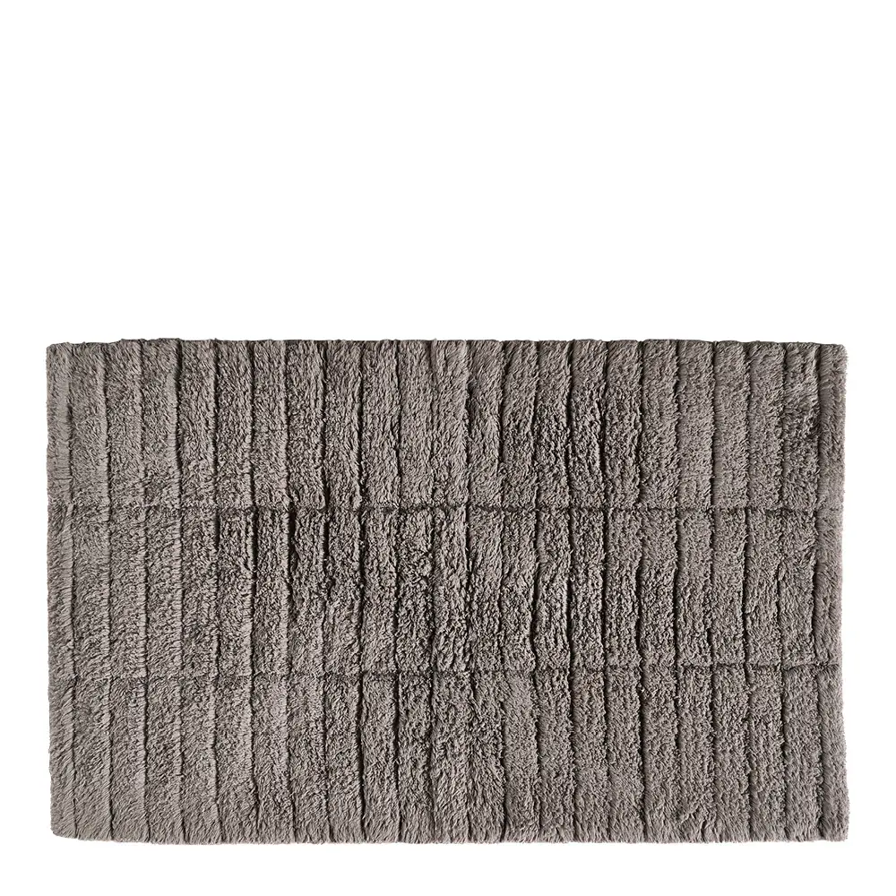 Tiles badematte 80x50 cm gull grey