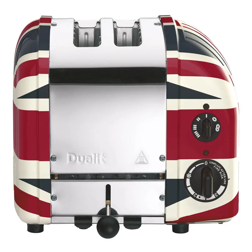 Classic Leivänpaahdin 2 viipaletta Union Jack