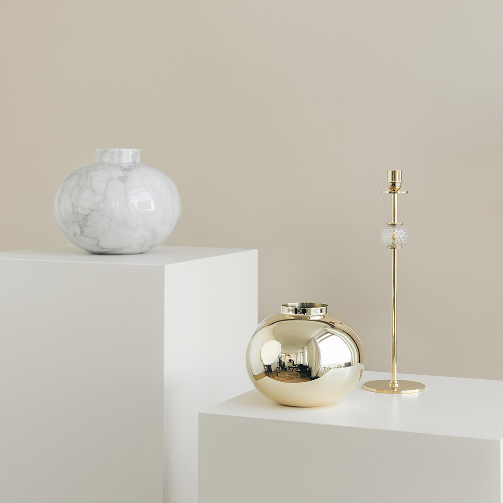 Hilke Amico vase M 16x20 cm gull