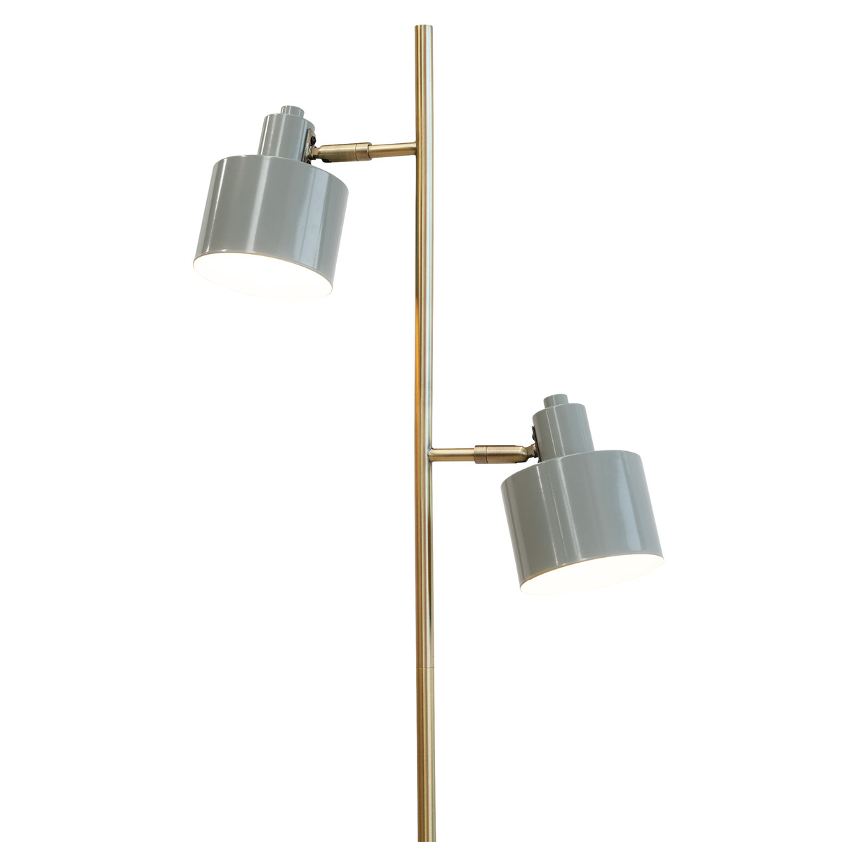 Dyberg Larsen Ocean golvlampa 160 cm oliv/mässing