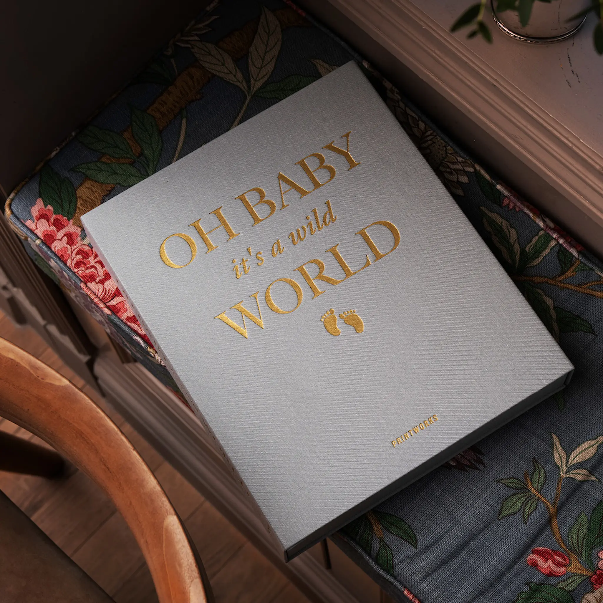 Printworks Fotoalbum Baby Its A Wild World (L) grå