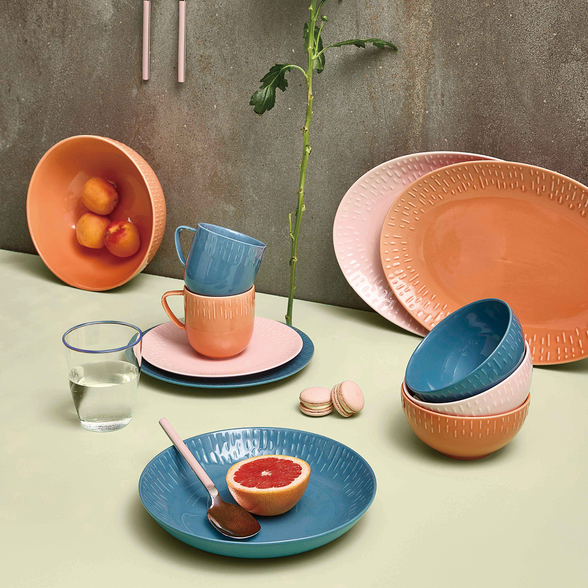 Aida - Life in colour Confetti bestickset 16 delar candyfloss