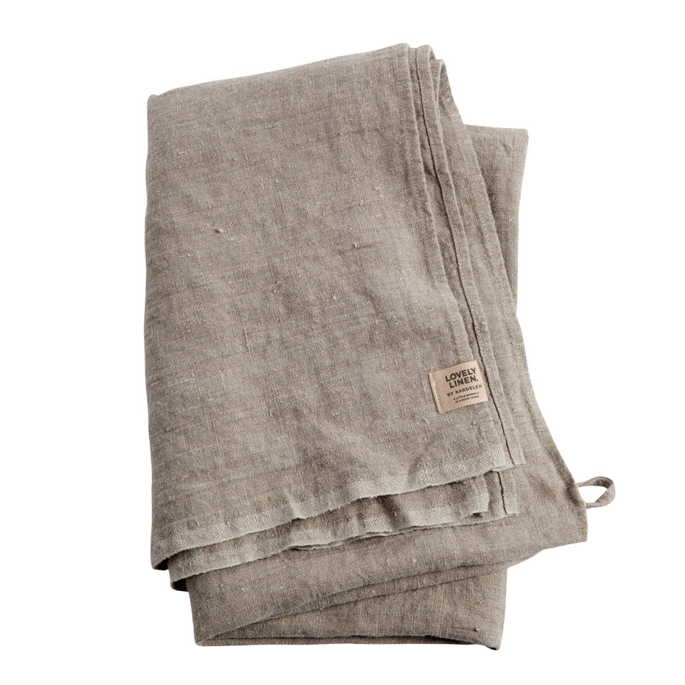 Lovely Linen Lovely Hamam badehåndkle lin 90x145 cm Natural Beige
